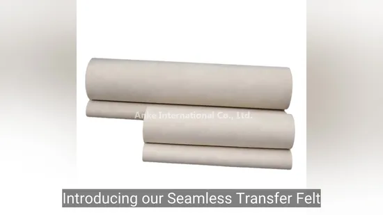 내열성 다림질 Nomex 펠트 벨트