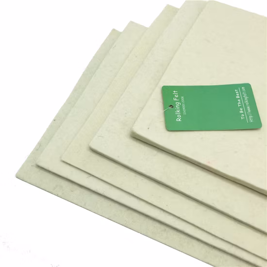 8mm 두께의 100% 메리노 울 펠트