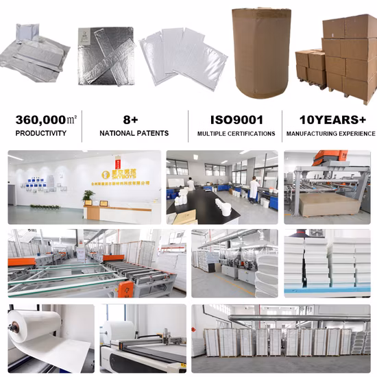 정유소에 사용되는 에어로젤 고온 단열 펠트