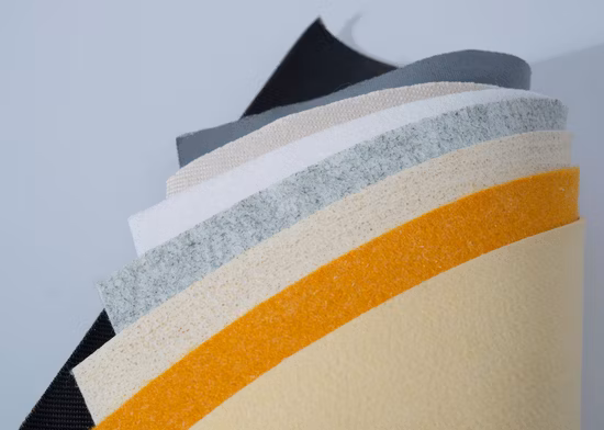 Baghouse를 위해 느껴지는 산업 아크릴 여과기 피복 직물 짠것이 아닌 바늘